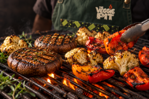 Charred Vegetables with Embroidered Veggie_PIT Apron-9